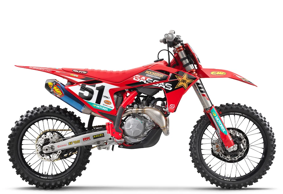 GASGAS MC 450F Factory Edition em Vermelho