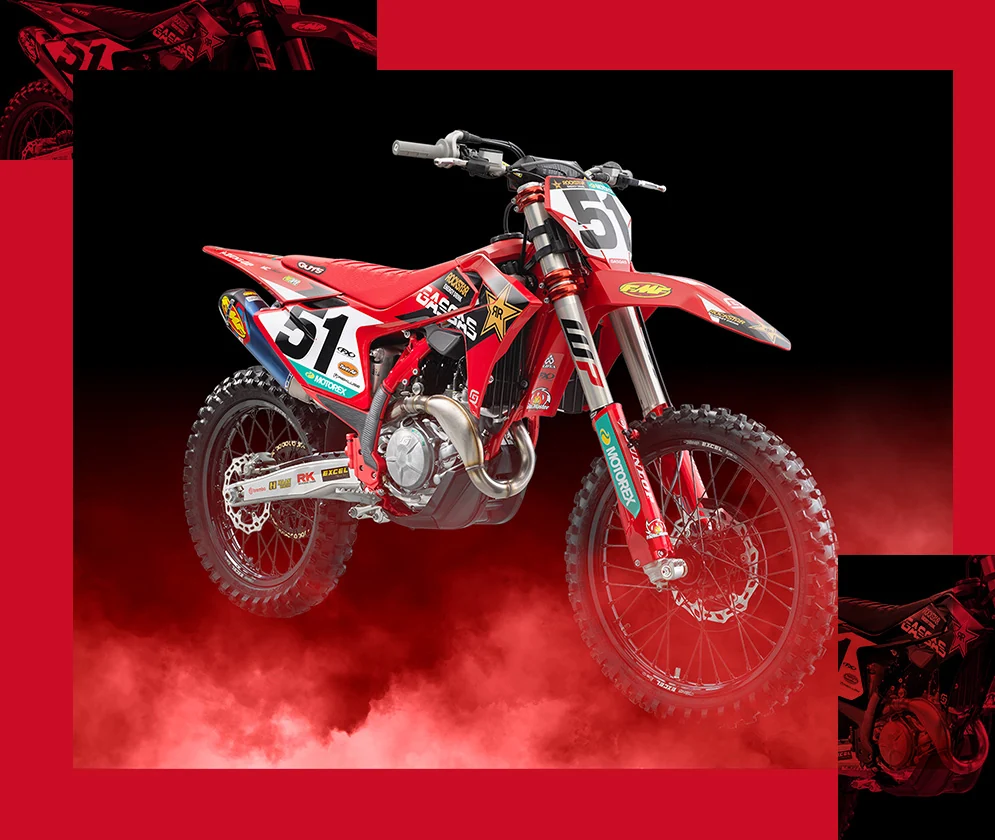 Comportamento dinâmico — GASGAS MC 450F Factory Edition