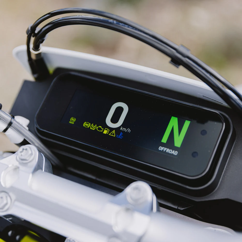 Ajudas eletrônicas ao condutor — Husqvarna 701 Enduro