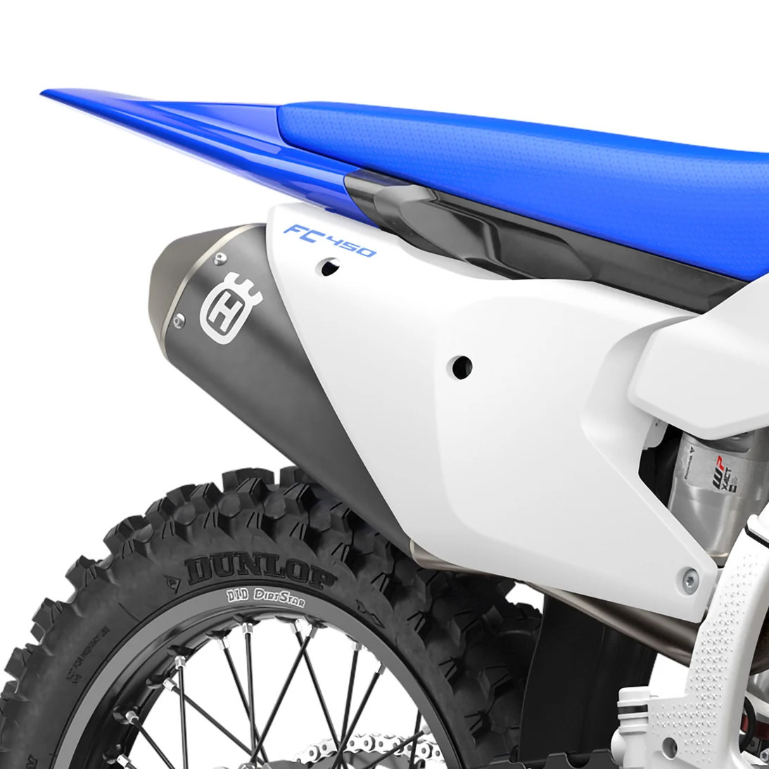 Subquadro de alumínio reforçado com poliamida — Husqvarna FC 450
