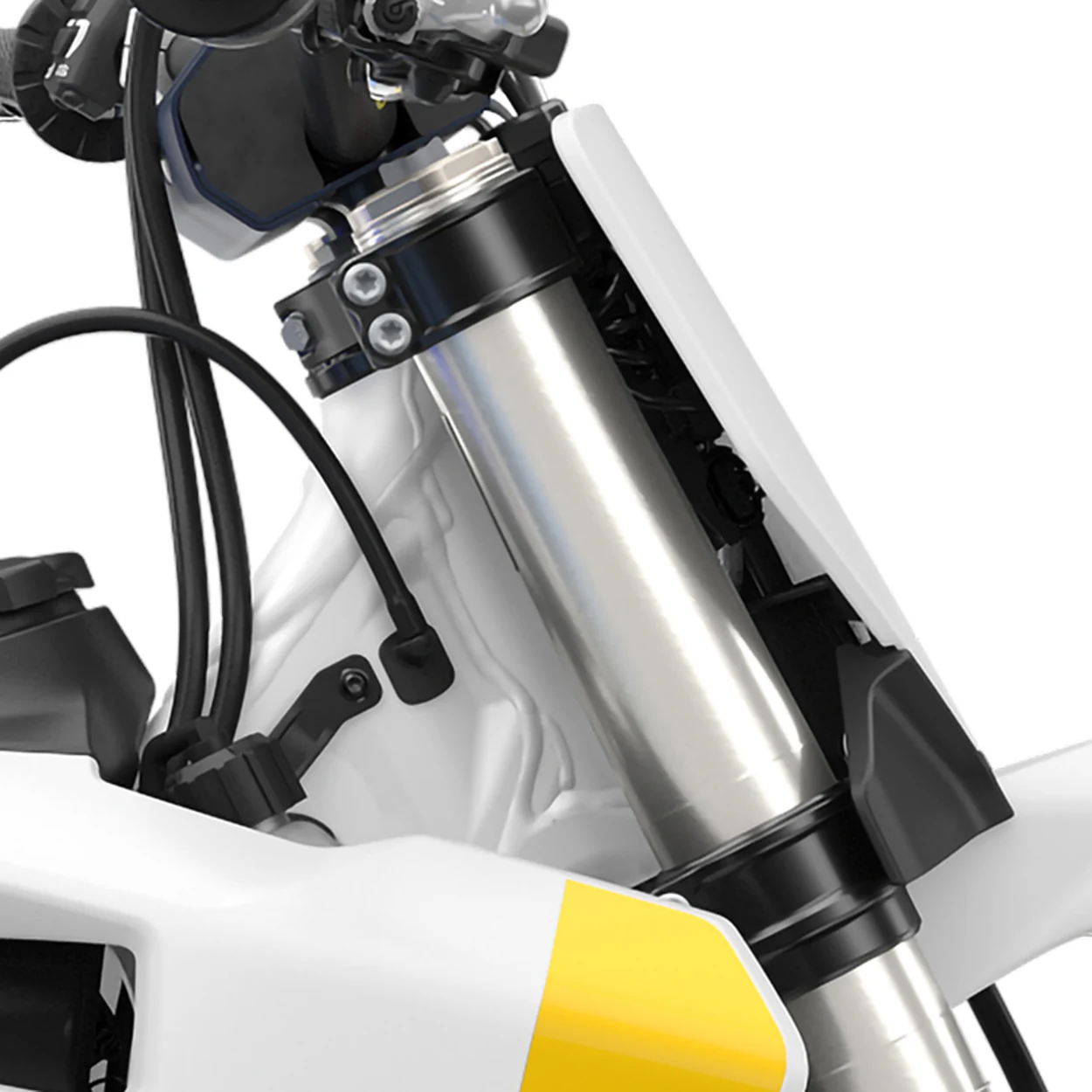Grampos triplos usinados em CNC — Husqvarna FC 450