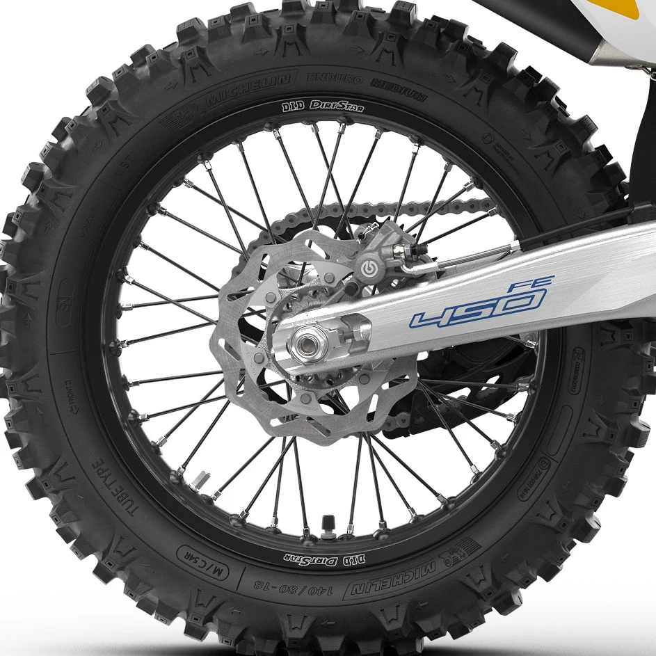 travões hidráulicos — Husqvarna FE 450 Heritage