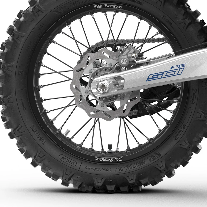 travões hidráulicos — Husqvarna FE 501 Heritage