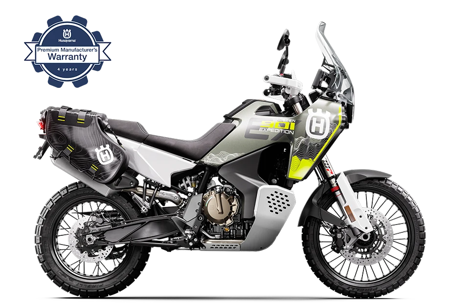 Husqvarna Norden 901 Expedition em Cinzento