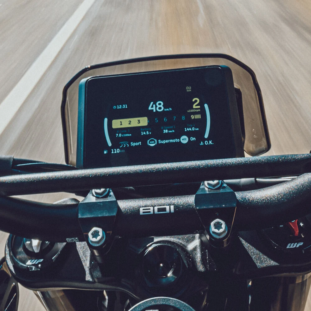 Painel TFT — Husqvarna Svartpilen 801