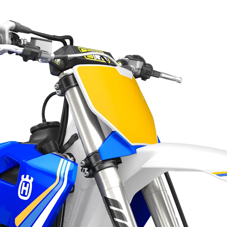 Grampos triplos — Husqvarna TC 125 Heritage