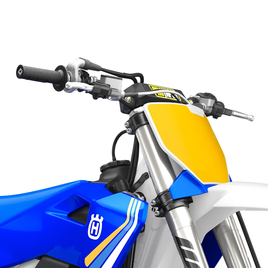 Guiador e almofada de barra ProTaper — Husqvarna TC 125 Heritage
