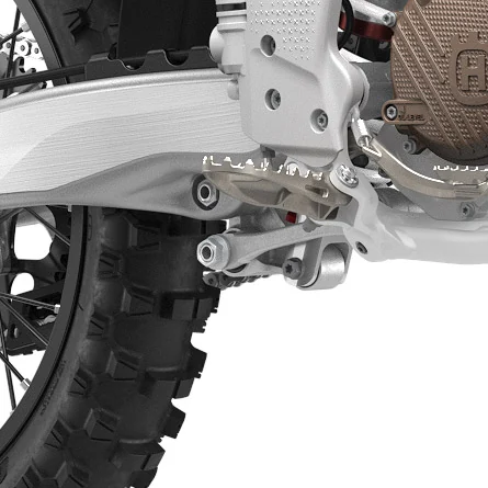Apoios para os pés — Husqvarna TC 125 Heritage