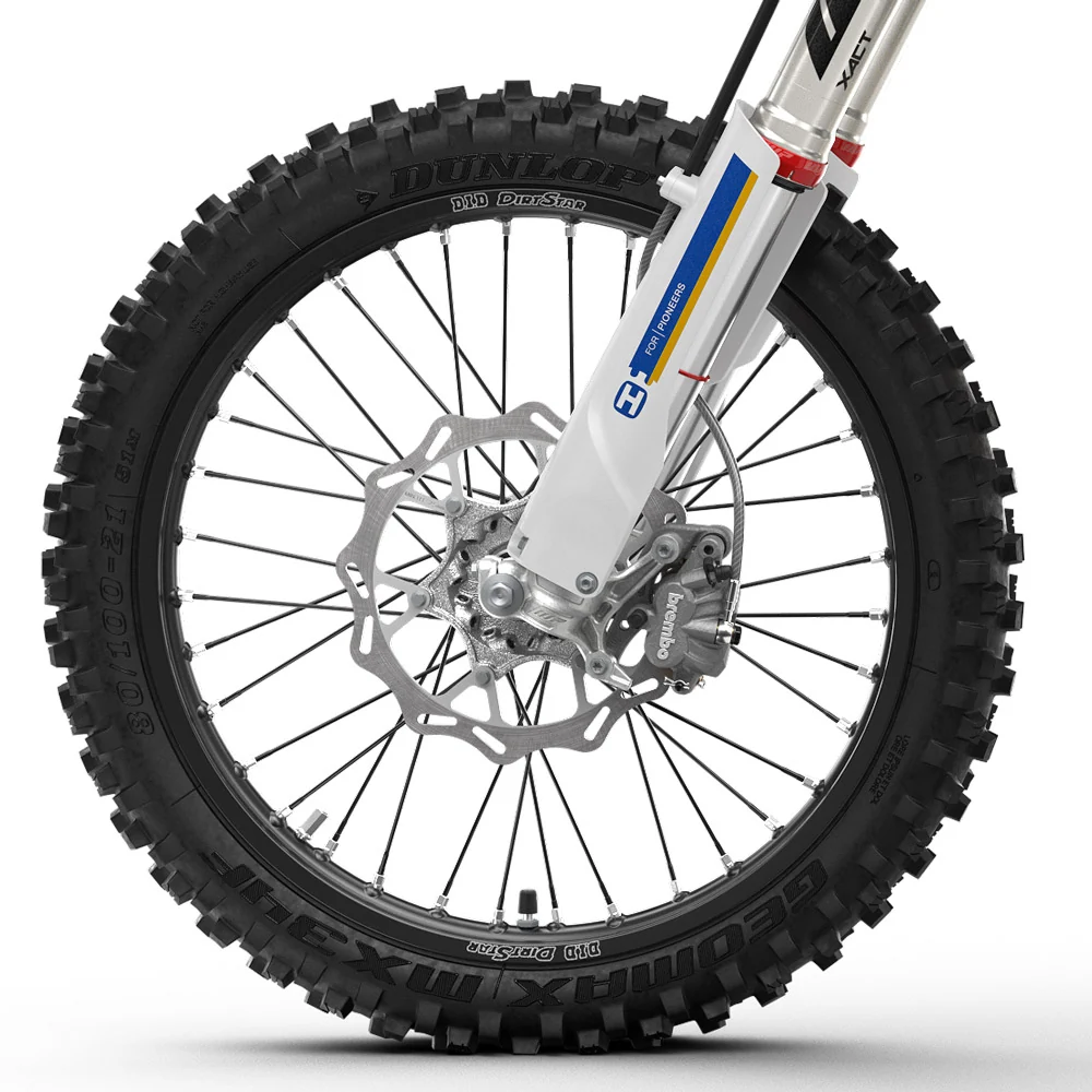 Rodas e pneus — Husqvarna TC 125 Heritage