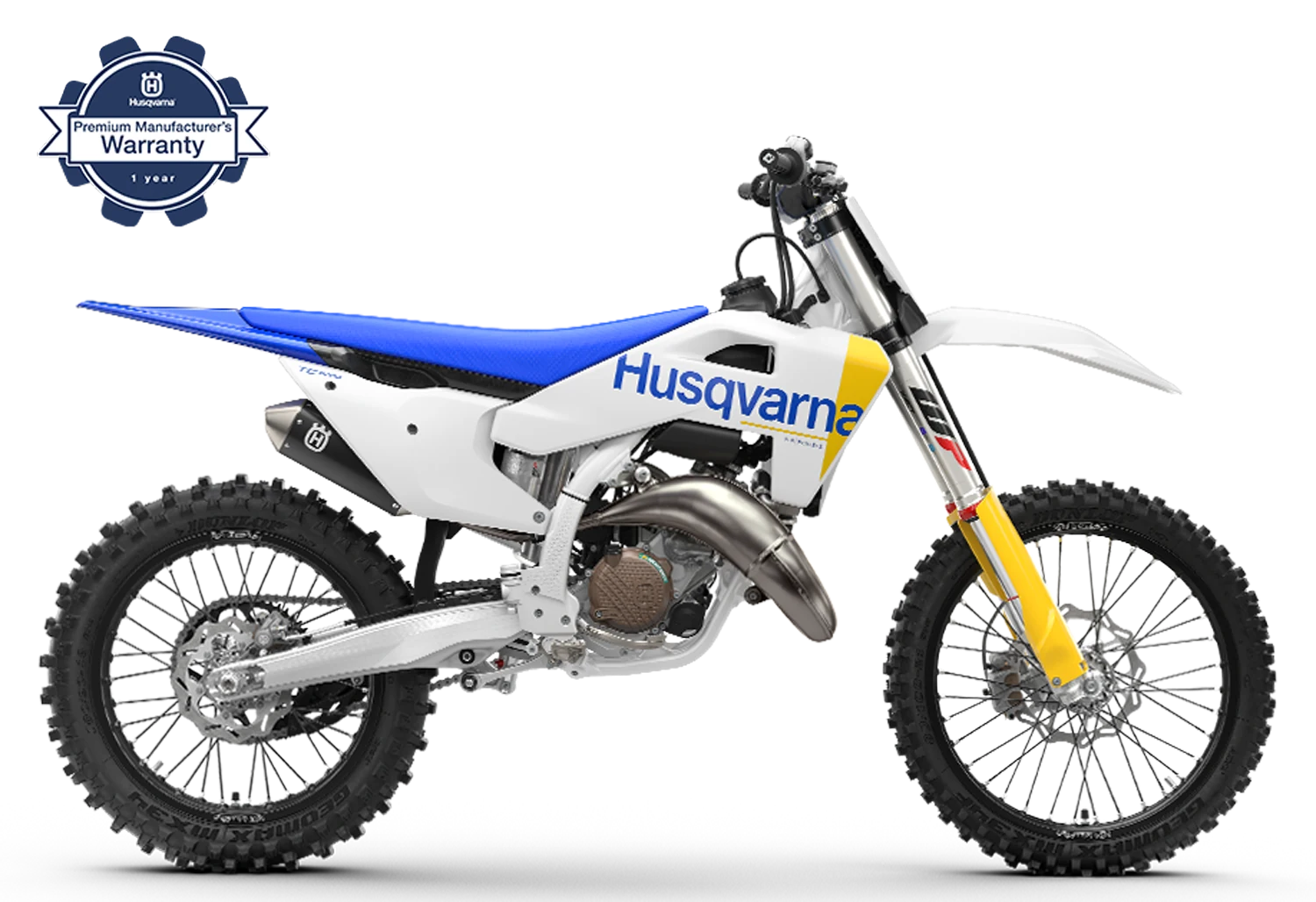 Husqvarna TC 125 em Branco