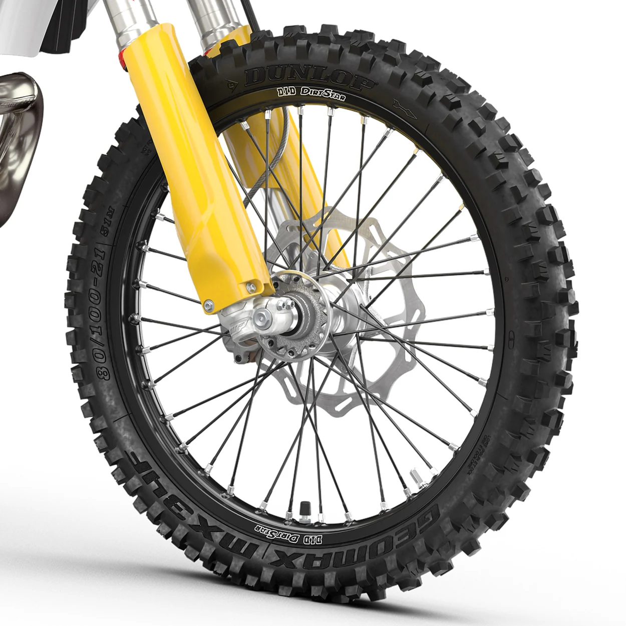 Rodas e pneus — Husqvarna TC 125