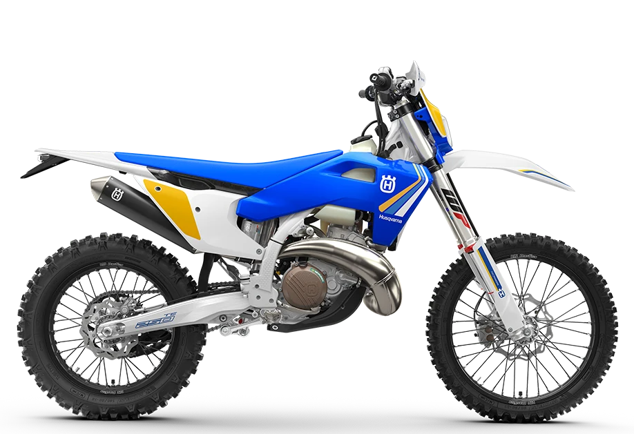 Husqvarna TE 250 Heritage em Azul