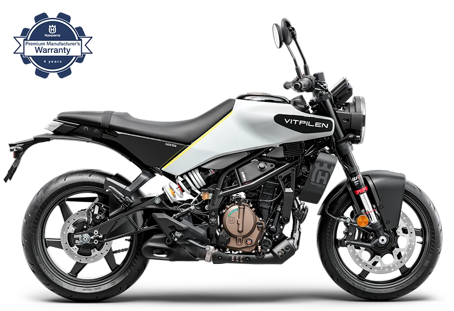 Husqvarna Vitpilen 125 em Branco