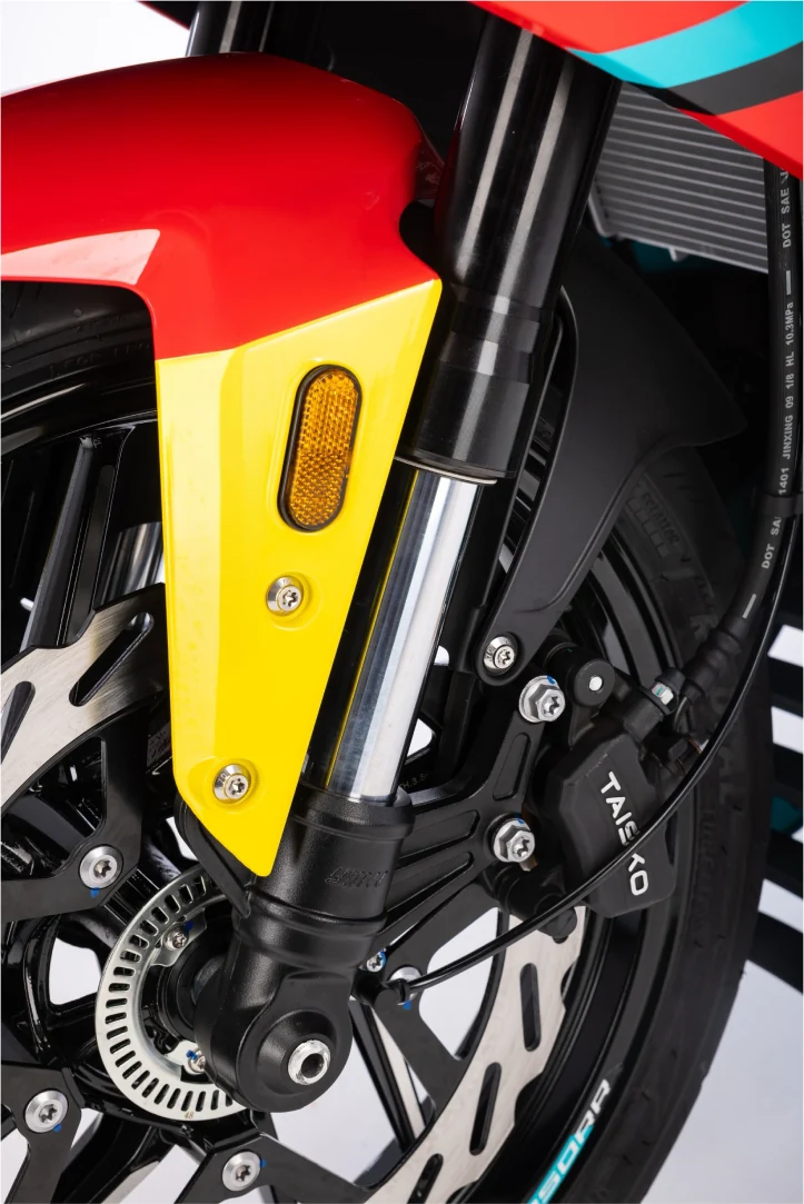 SUSPENSÃO DIANTEIRA — Kove 350RR