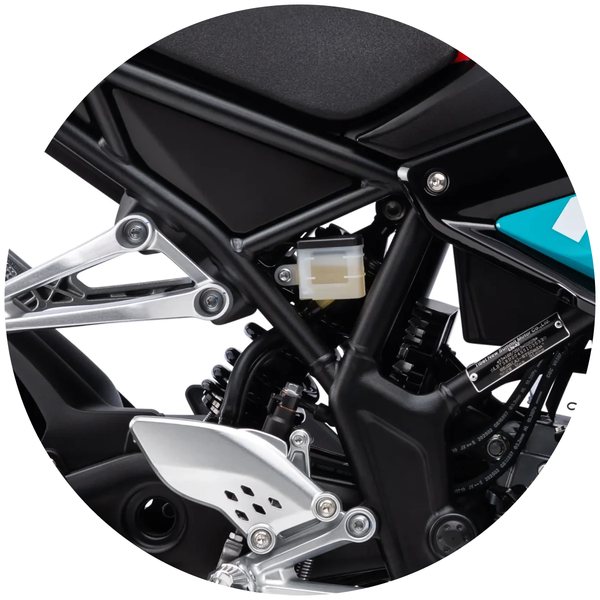 SUSPENSÃO TRASEIRA — Kove 350RR