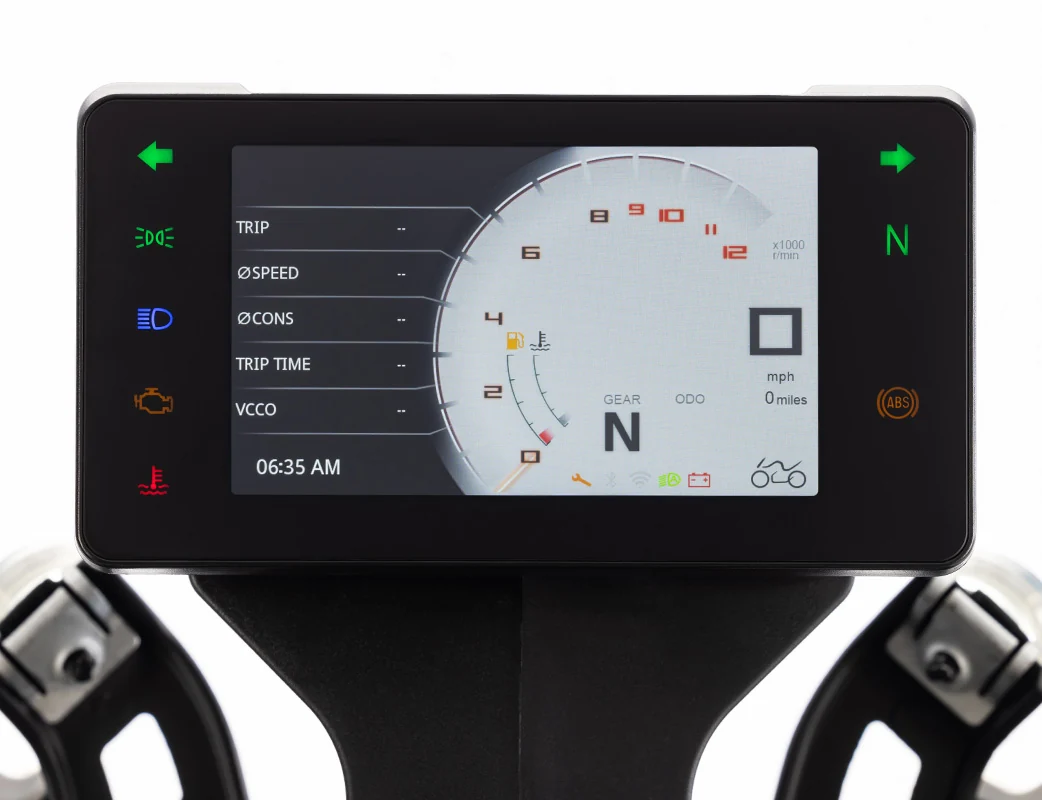 ECRÃ TFT 5" — Kove 450 Rally 2026