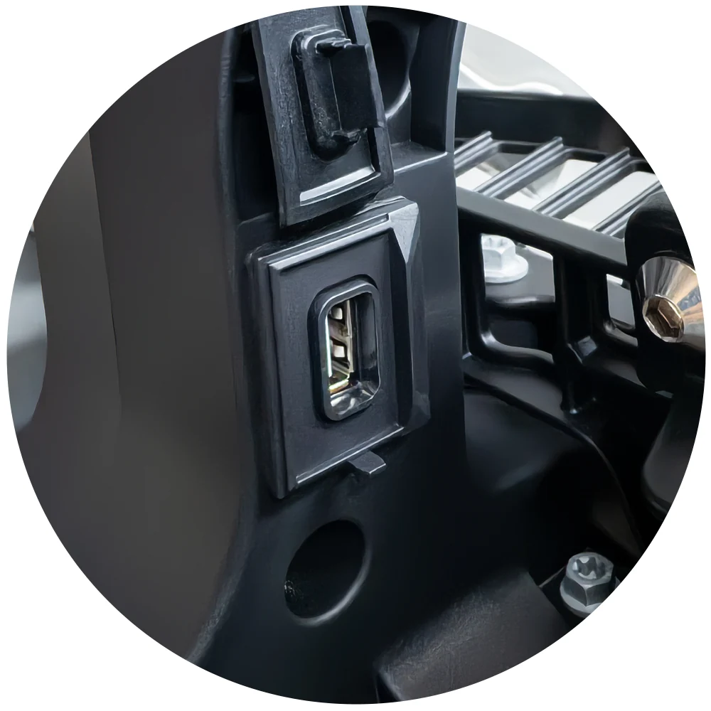 ENTRADA USB — Kove 450 Rally 2026