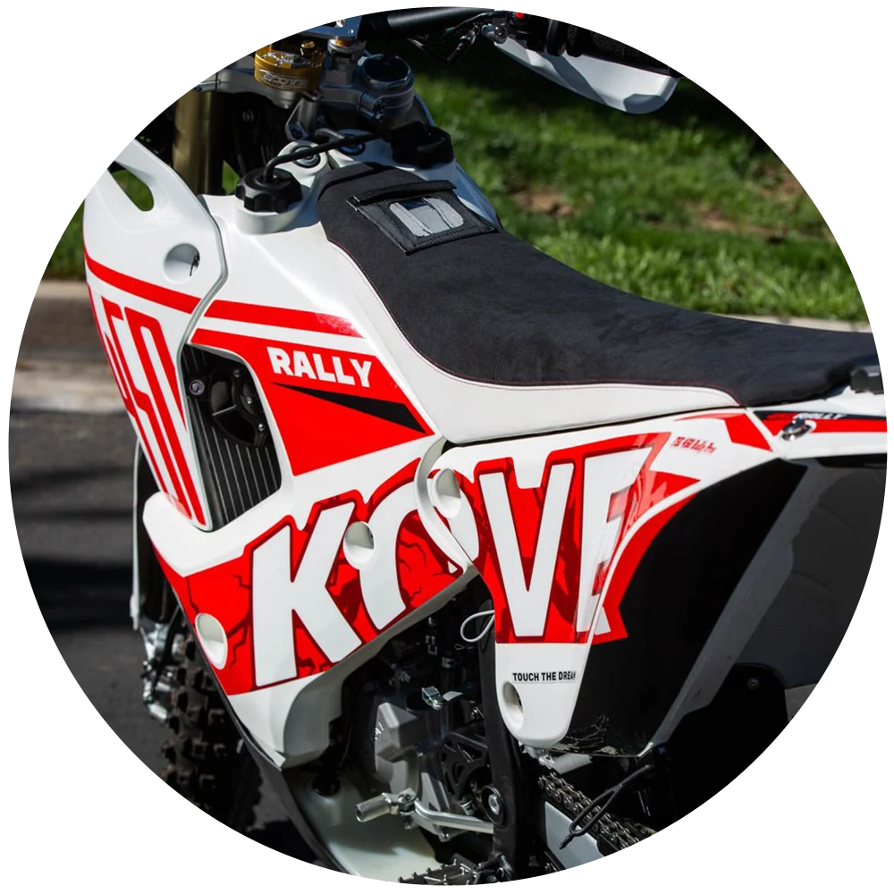 QUADRO DE DUPLA TRAVÉ — Kove 450 Rally Low Seat