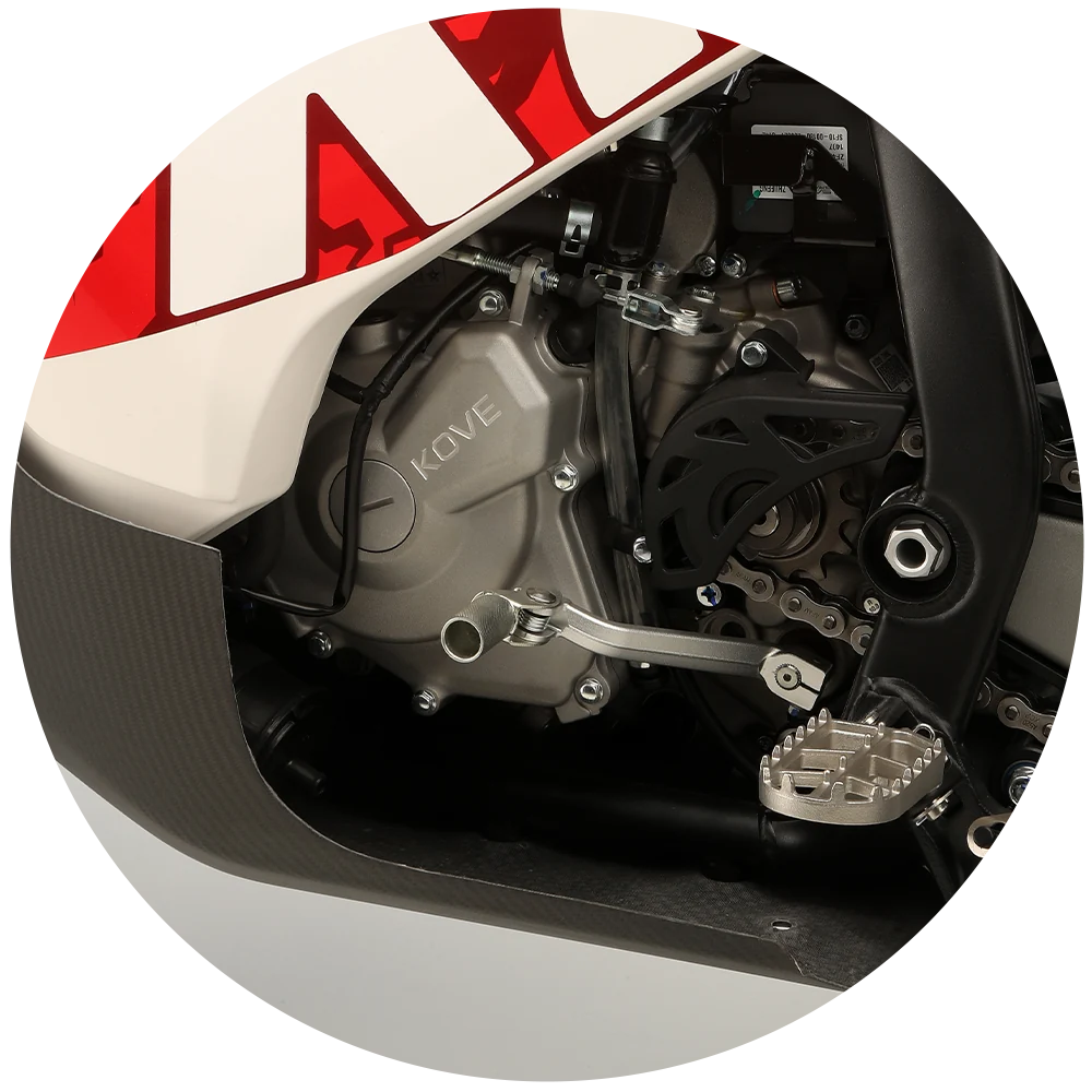 PROTEÇÃO DE CÁRTER — Kove 450 Rally Low Seat