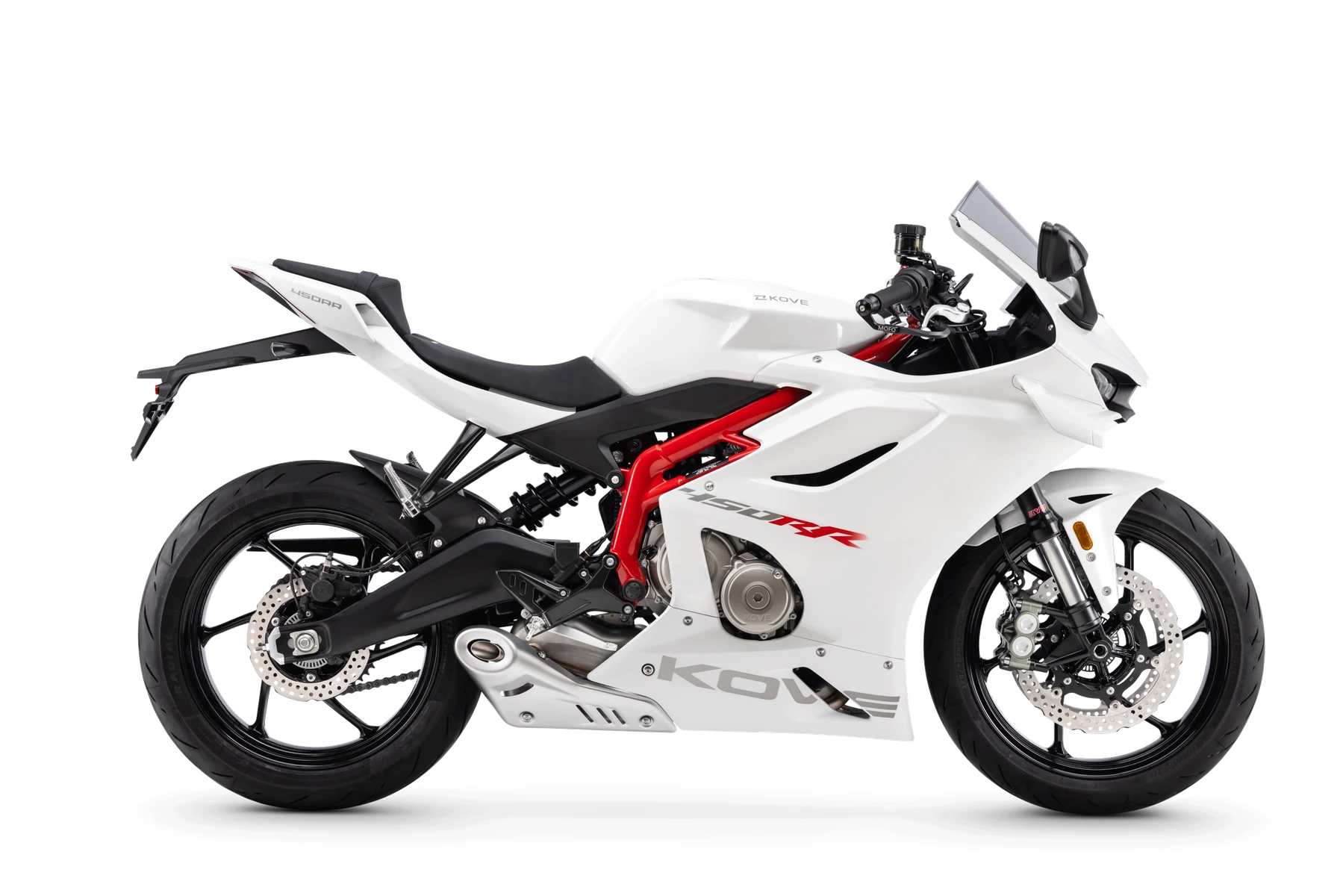 Kove 450RR em Branco