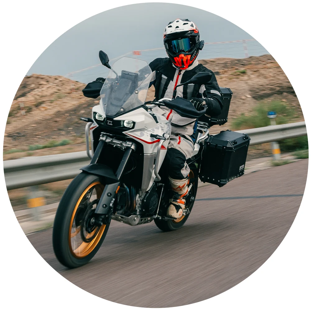 5 MODOS DE CONDUÇÃO — Kove 800X GT