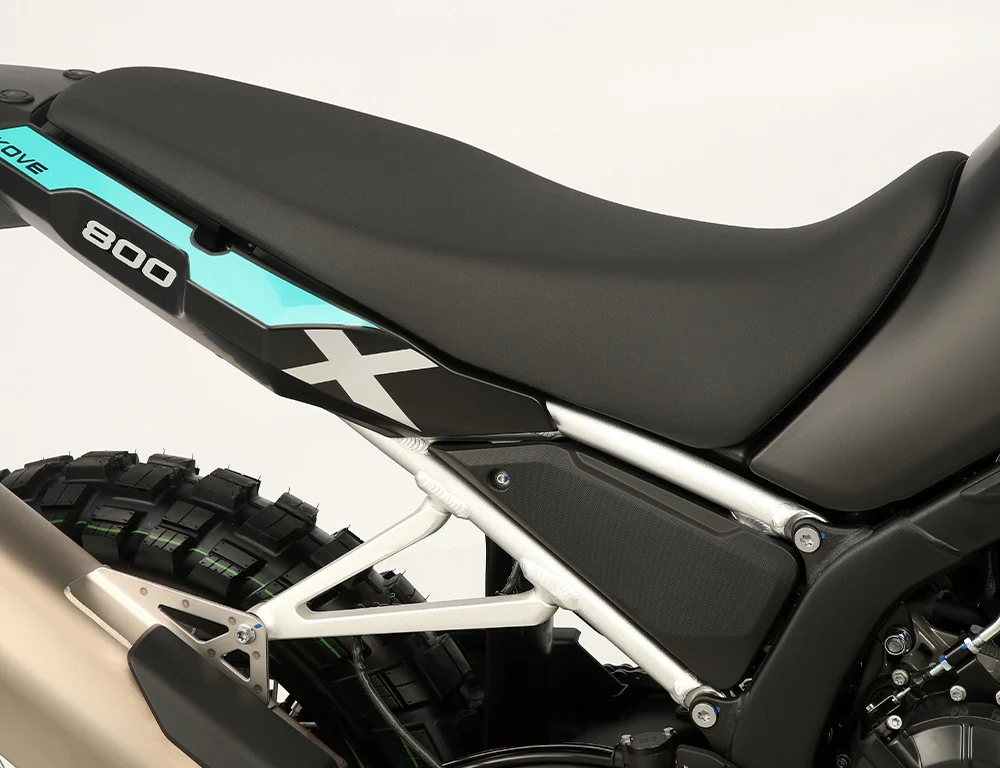 QUADRO DE DUPLA VIGA EM AÇO — Kove 800X Rally