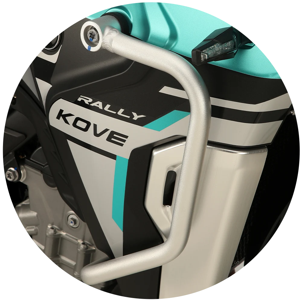 BARRAS DE ACIDENTES — Kove 800X Rally