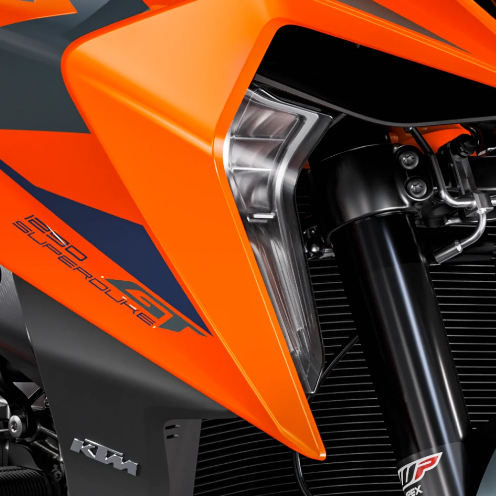 Luzes LED para curvas — KTM 1290 Super Duke GT