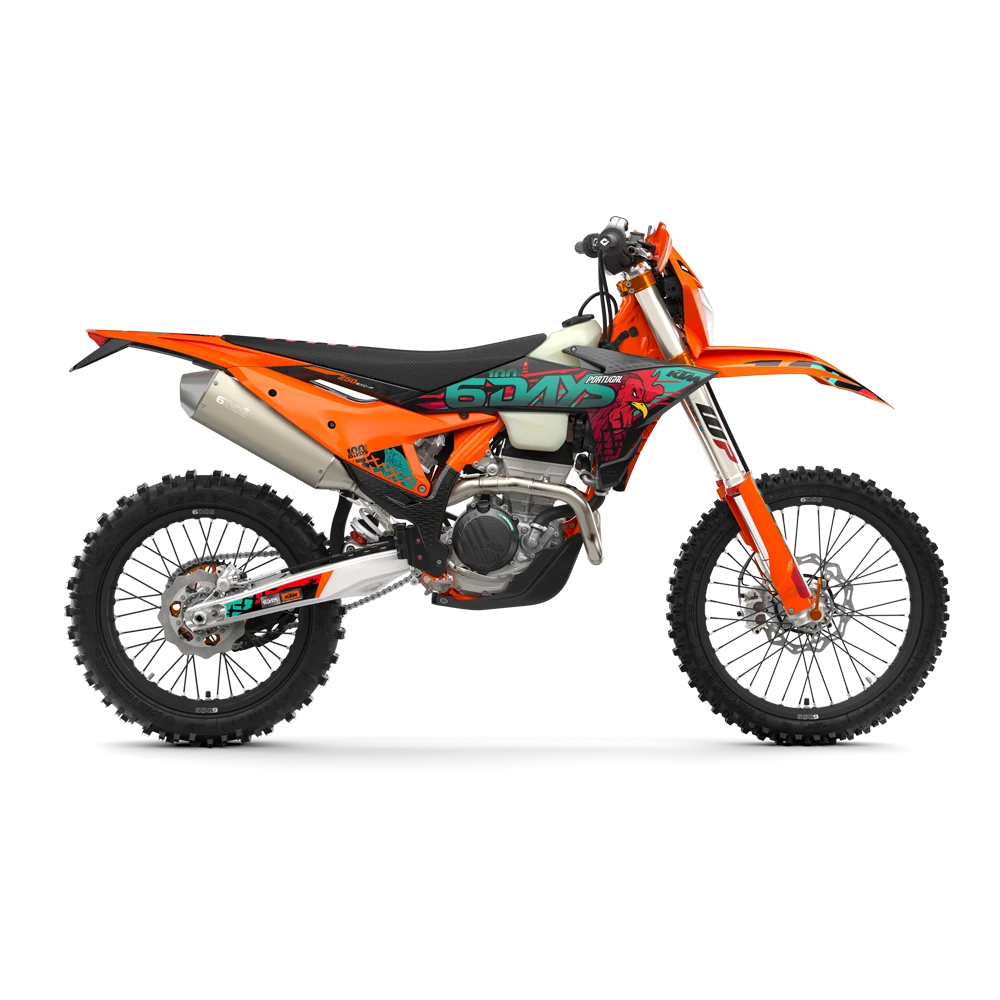 Transmissão pronta para corrida — KTM 250 EXC-F 6DAYS
