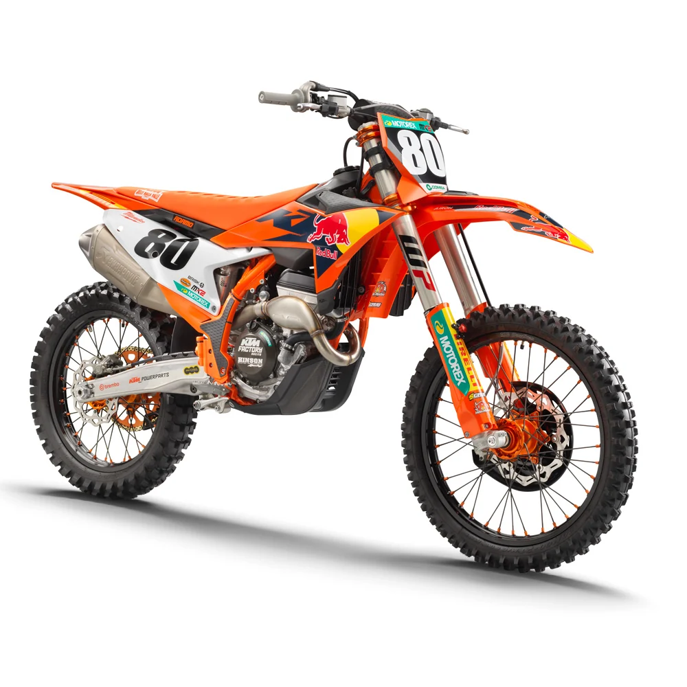 As partes que contam — KTM 250 SX-F Adamo Edition
