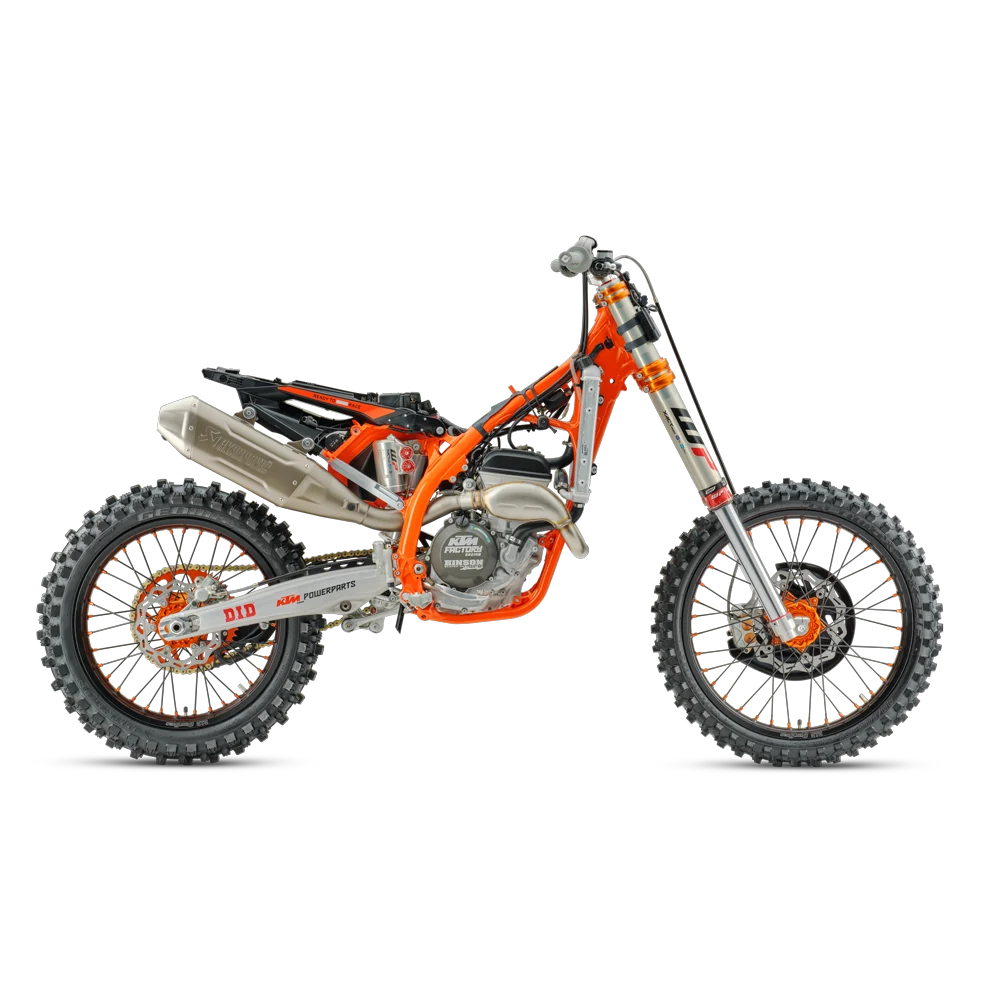 Hardware de fábrica — KTM 250 SX-F Factory Edition