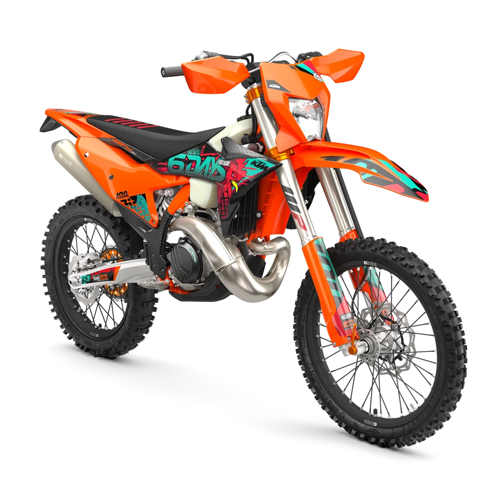 Potência de 2 tempos — KTM 300 EXC 6DAYS
