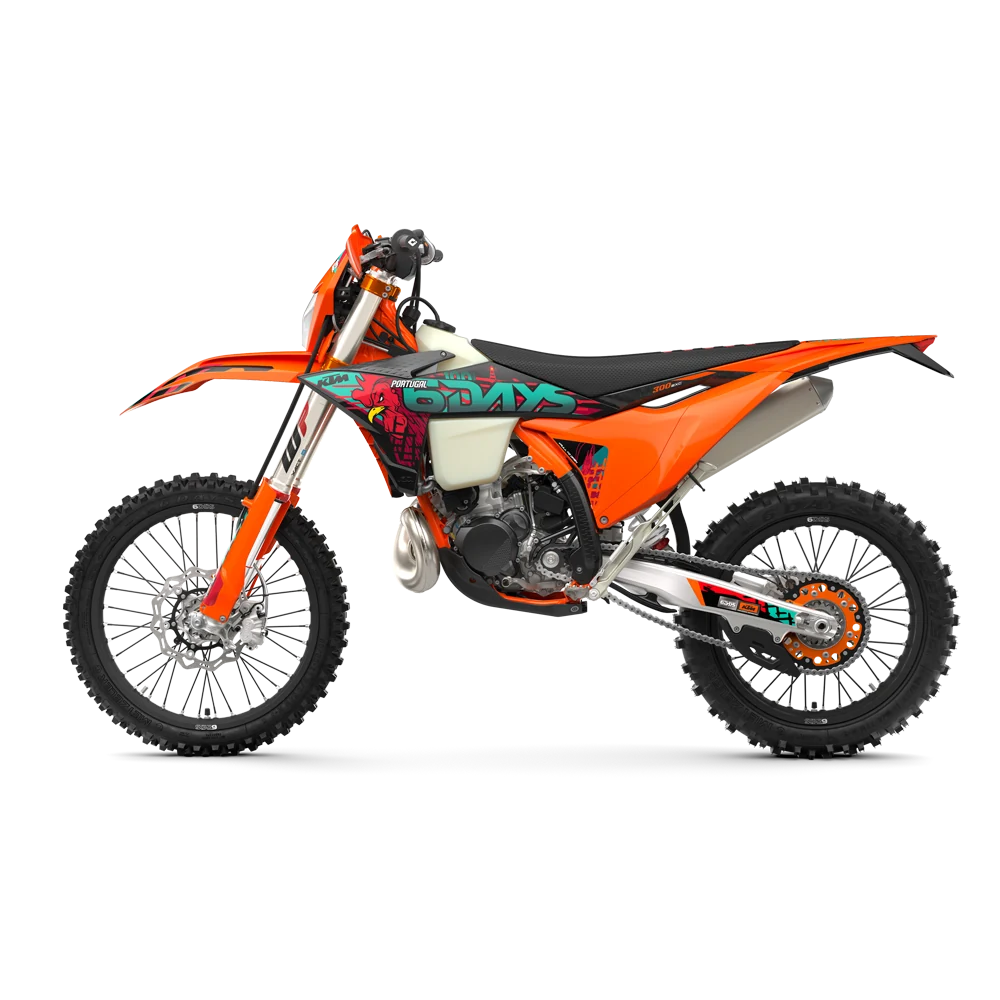 Transmissão pronta para corrida — KTM 300 EXC 6DAYS