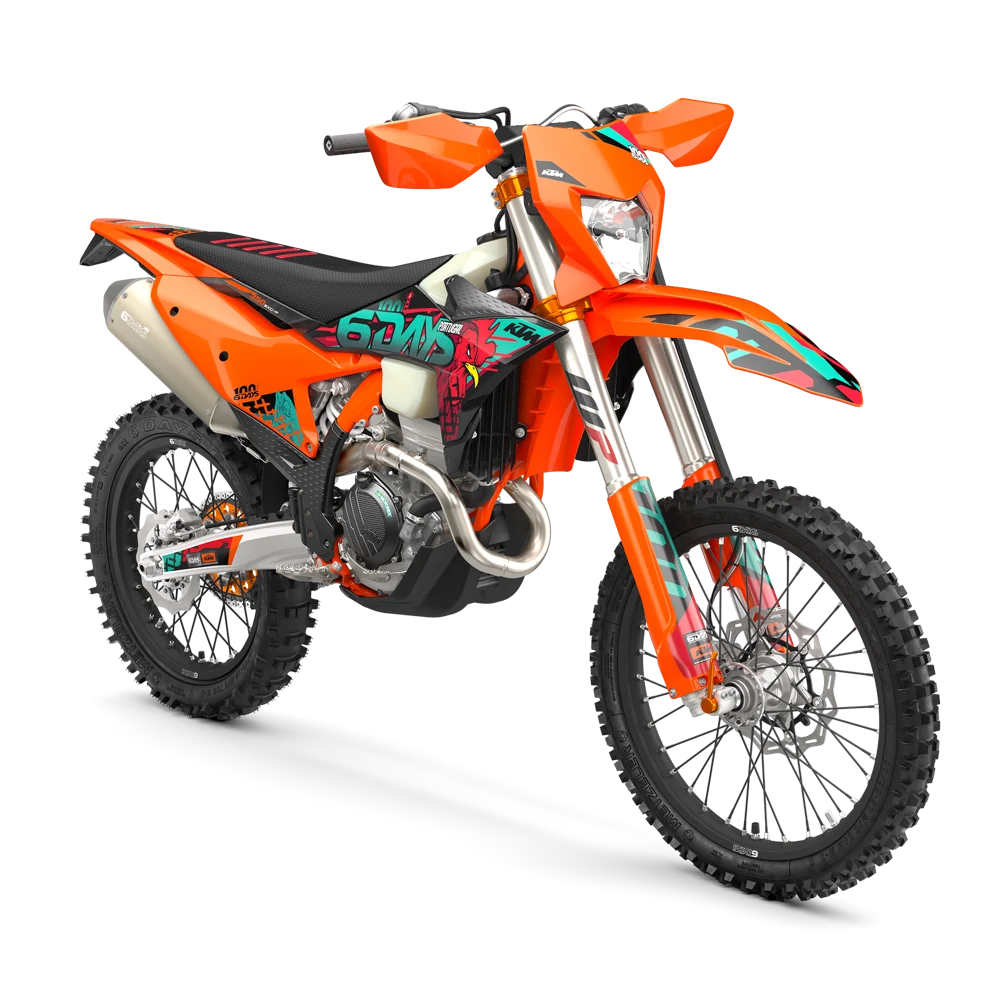 Potência de 4 tempos — KTM 350 EXC-F 6DAYS