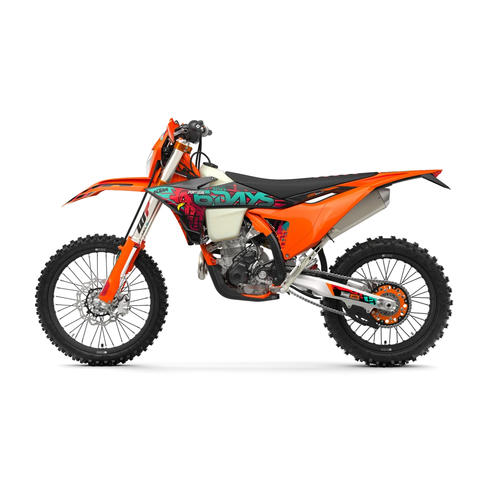 Transmissão pronta para corrida — KTM 350 EXC-F 6DAYS