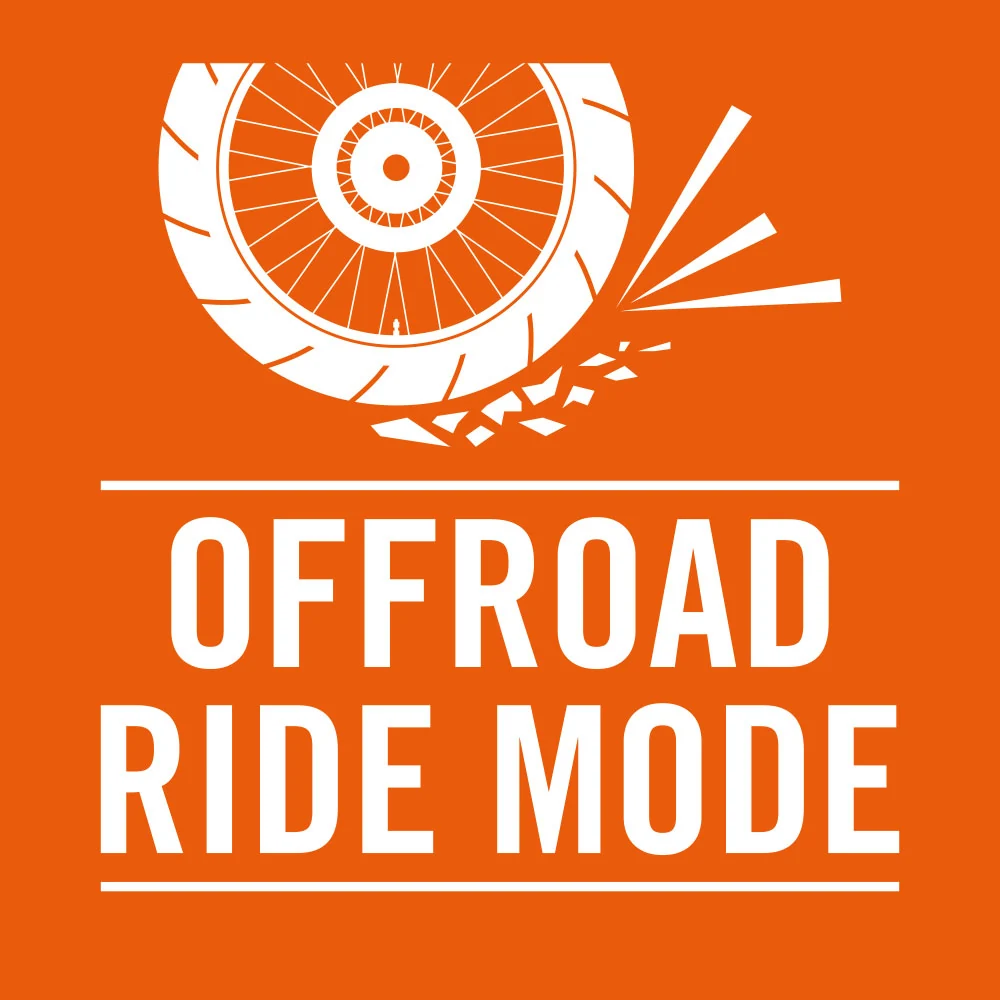 Modo off-road — KTM 390 Adventure R