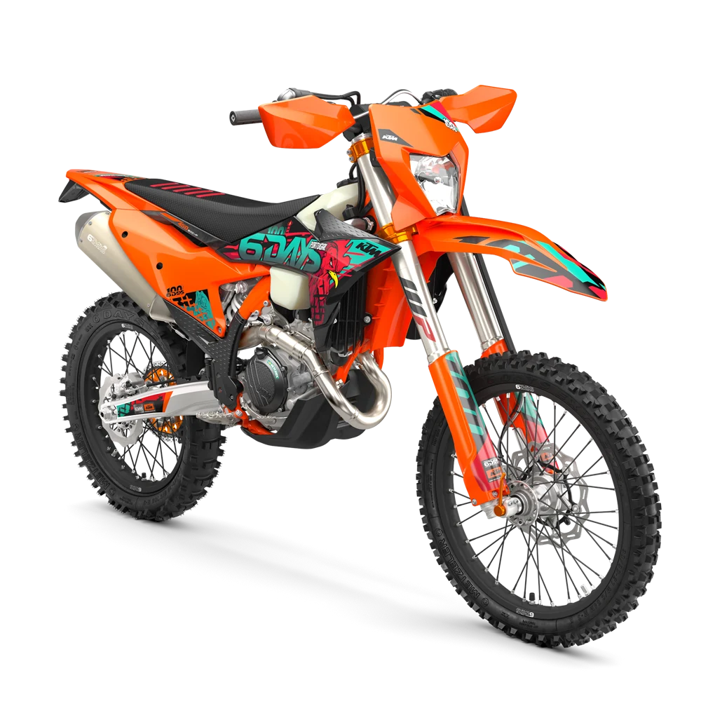 Potência de 4 tempos — KTM 450 EXC-F 6DAYS