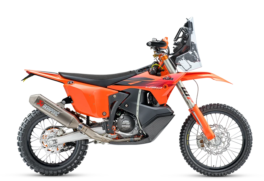 KTM 450 Rally Replica em Branco