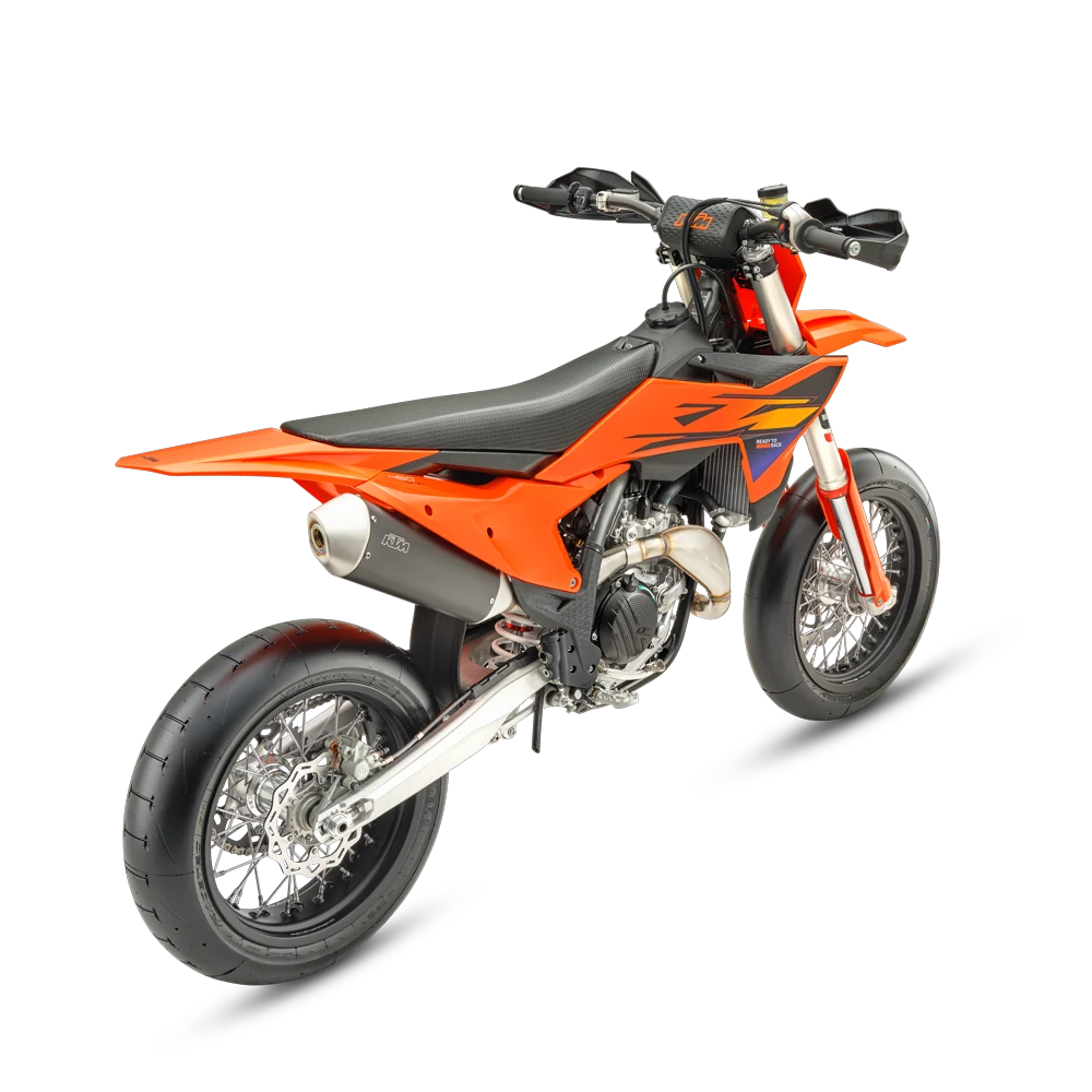 Fácil ajuste de suspensão — KTM 450 SMR