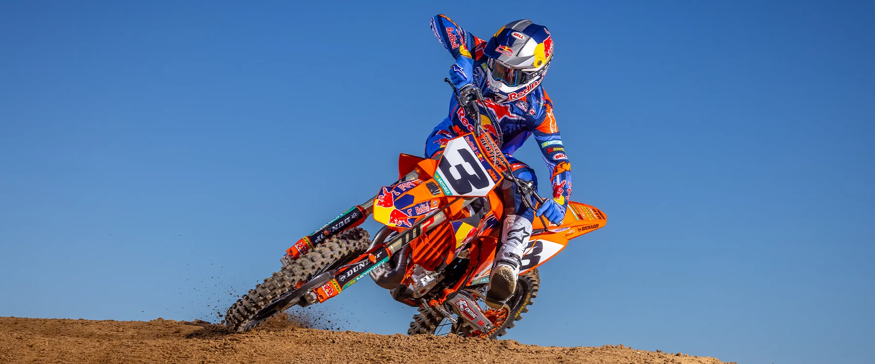 KTM 450 SX-F Factory Edition — fotografia oficial em utilização