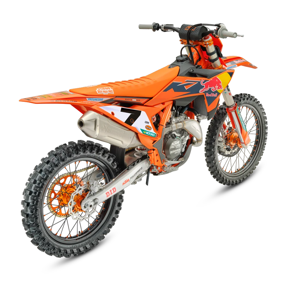 Ergonomia — KTM 450 SX-F Factory Edition