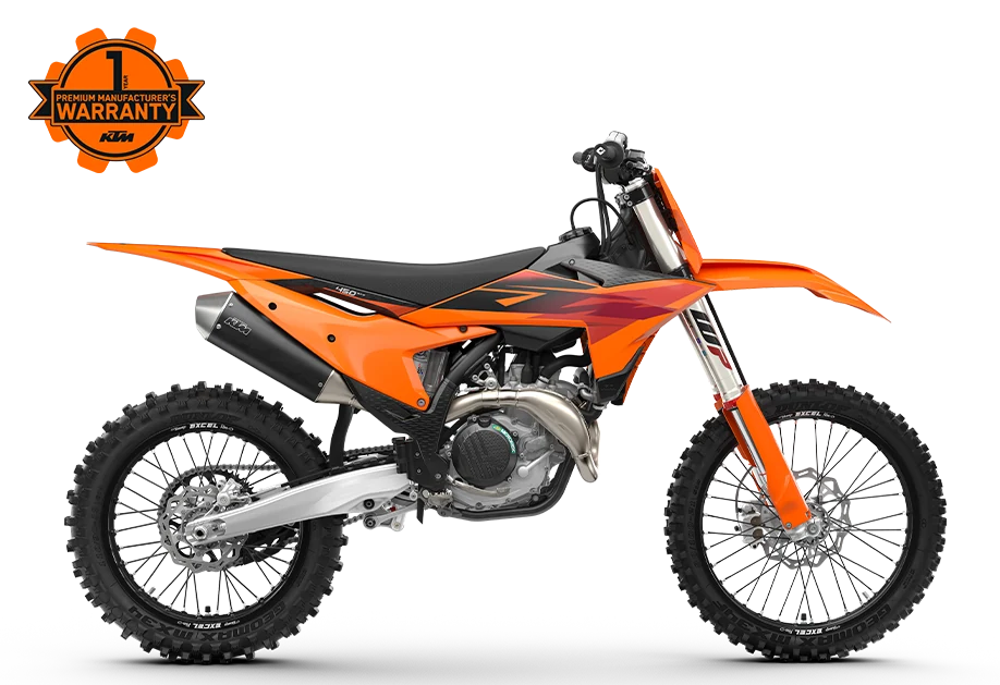 KTM 450 SX-F em Laranja