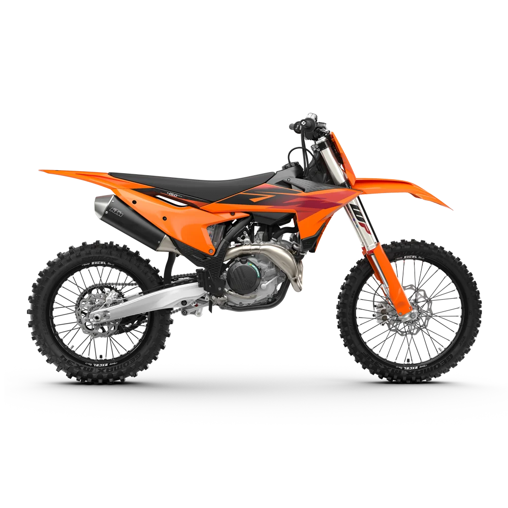 Fácil ajuste de suspensão — KTM 450 SX-F