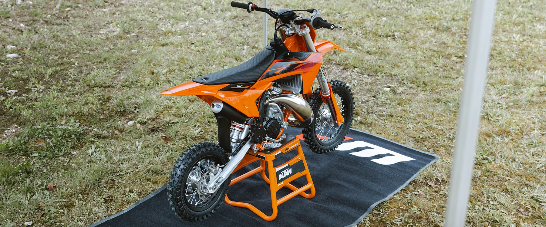 KTM 50 SX — fotografia oficial em utilização