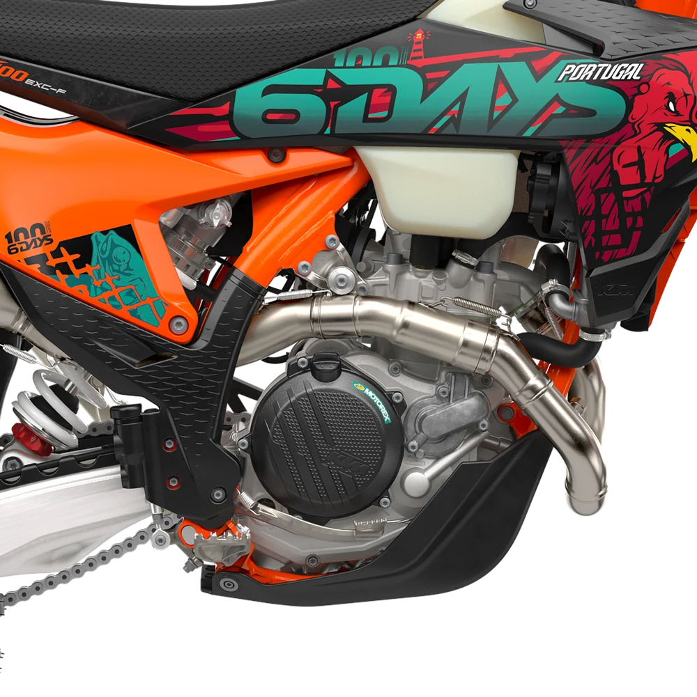 Potência de 4 tempos — KTM 500 EXC-F 6DAYS