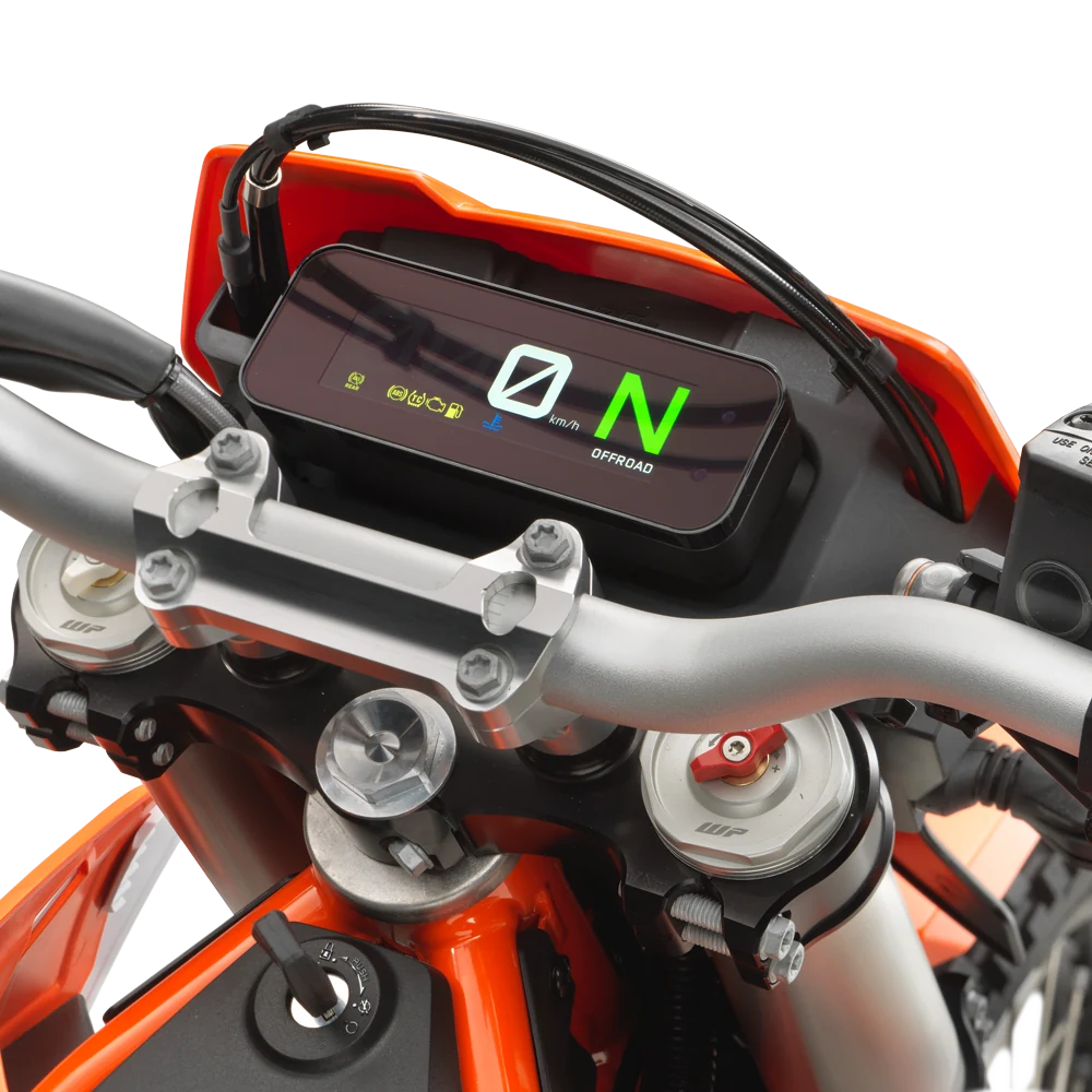 ecrã TFT e conectividade — KTM 690 Enduro R