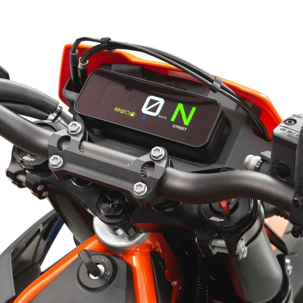 ecrã TFT e conectividade — KTM 690 SMC R