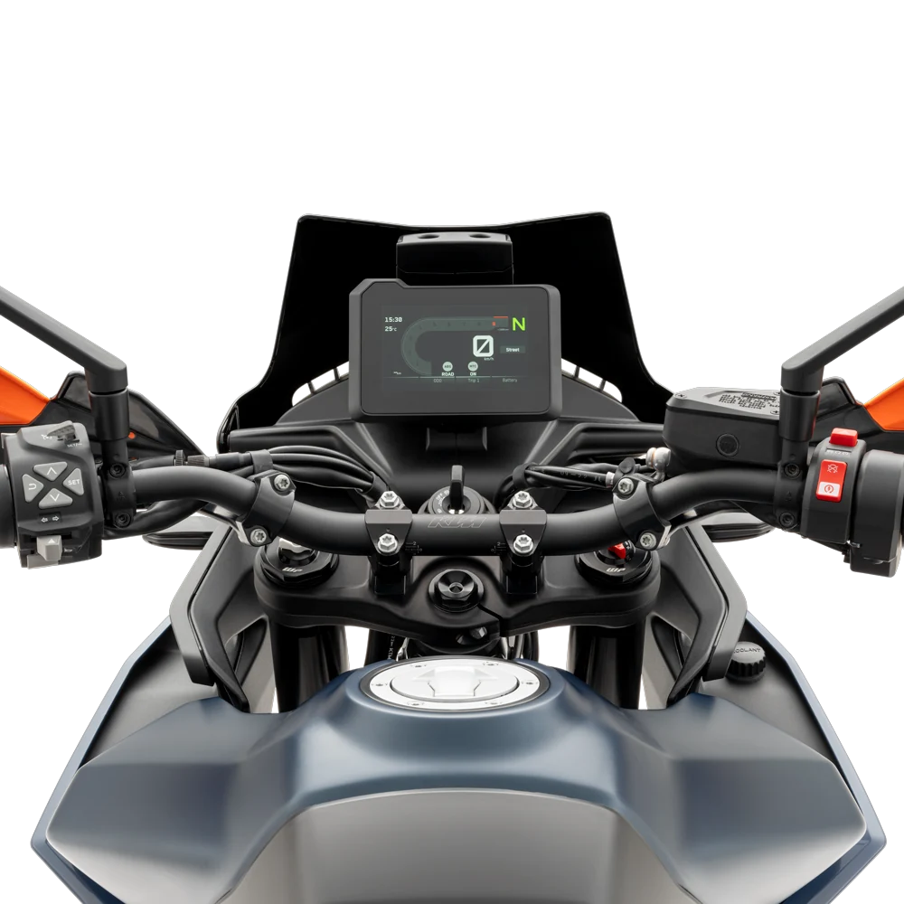 ecrã TFT atualizada — KTM 890 SMT