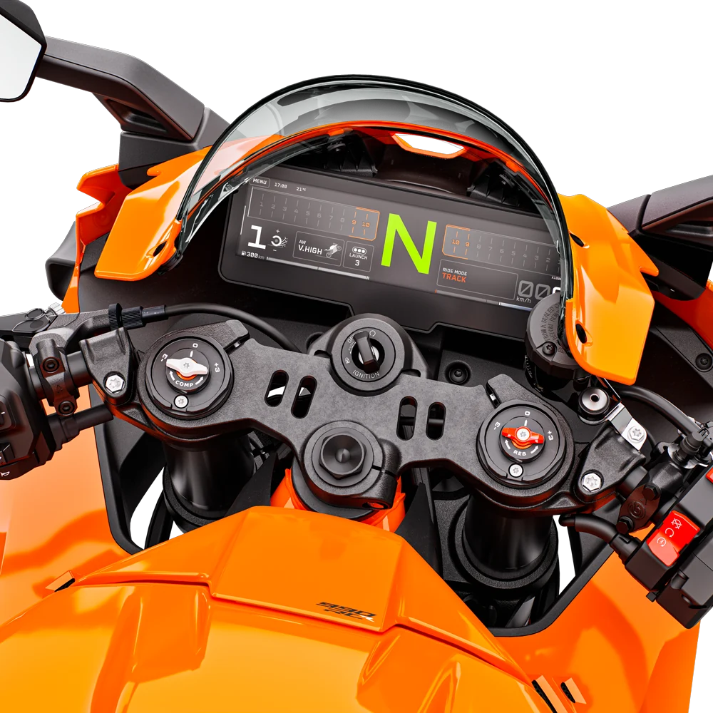Visor TFT — KTM 990 RC R