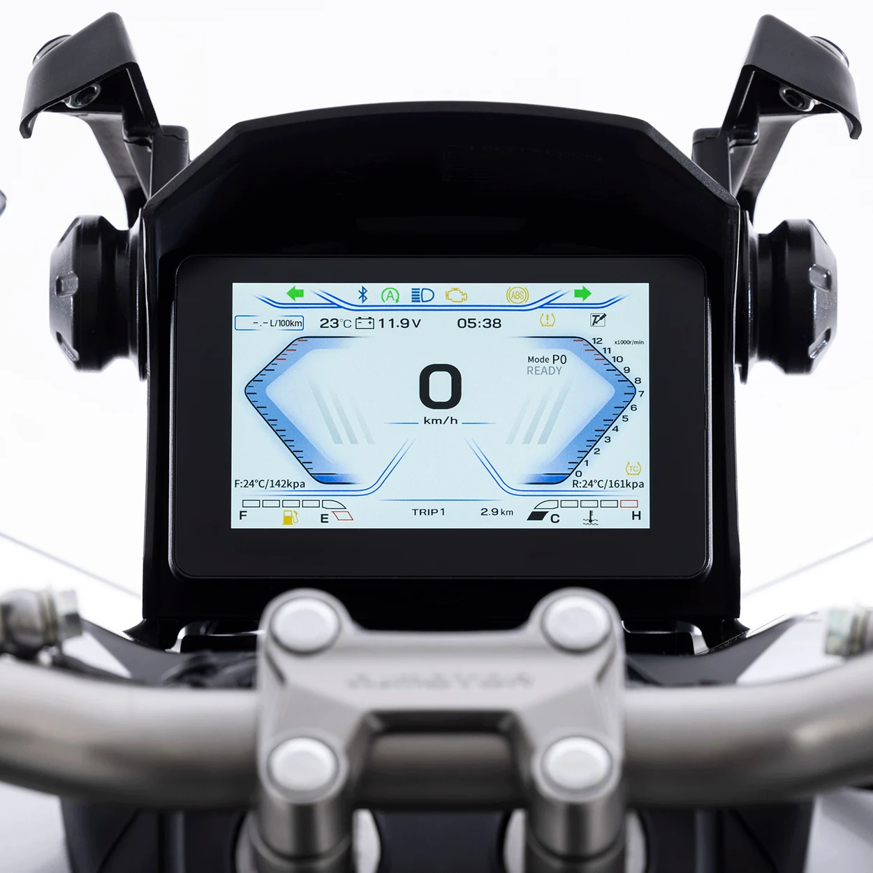 PAINEL INSTRUMENTOS TFT MULTIFUNÇÕES — QJMotor ATR 125
